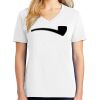 1-DAY RUSH NO MINIMUM Ladies V-Neck Short Sleeve T-Shirt Thumbnail