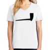 1-DAY RUSH NO MINIMUM Ladies V-Neck Short Sleeve T-Shirt Thumbnail