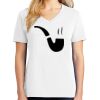 1-DAY RUSH NO MINIMUM Ladies V-Neck Short Sleeve T-Shirt Thumbnail