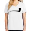 1-DAY RUSH NO MINIMUM Ladies V-Neck Short Sleeve T-Shirt Thumbnail