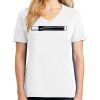 1-DAY RUSH NO MINIMUM Ladies V-Neck Short Sleeve T-Shirt Thumbnail