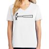 1-DAY RUSH NO MINIMUM Ladies V-Neck Short Sleeve T-Shirt Thumbnail