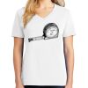 1-DAY RUSH NO MINIMUM Ladies V-Neck Short Sleeve T-Shirt Thumbnail