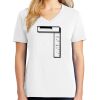 1-DAY RUSH NO MINIMUM Ladies V-Neck Short Sleeve T-Shirt Thumbnail