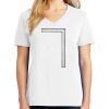 1-DAY RUSH NO MINIMUM Ladies V-Neck Short Sleeve T-Shirt Thumbnail
