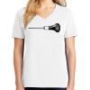 1-DAY RUSH NO MINIMUM Ladies V-Neck Short Sleeve T-Shirt Thumbnail