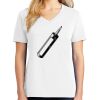 1-DAY RUSH NO MINIMUM Ladies V-Neck Short Sleeve T-Shirt Thumbnail