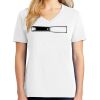 1-DAY RUSH NO MINIMUM Ladies V-Neck Short Sleeve T-Shirt Thumbnail