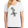 1-DAY RUSH NO MINIMUM Ladies V-Neck Short Sleeve T-Shirt Thumbnail