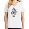 1-DAY RUSH NO MINIMUM Ladies V-Neck Short Sleeve T-Shirt Thumbnail