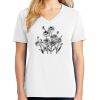 1-DAY RUSH NO MINIMUM Ladies V-Neck Short Sleeve T-Shirt Thumbnail
