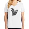 1-DAY RUSH NO MINIMUM Ladies V-Neck Short Sleeve T-Shirt Thumbnail