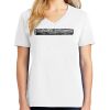 1-DAY RUSH NO MINIMUM Ladies V-Neck Short Sleeve T-Shirt Thumbnail