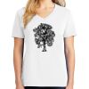 1-DAY RUSH NO MINIMUM Ladies V-Neck Short Sleeve T-Shirt Thumbnail