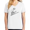 1-DAY RUSH NO MINIMUM Ladies V-Neck Short Sleeve T-Shirt Thumbnail