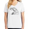 1-DAY RUSH NO MINIMUM Ladies V-Neck Short Sleeve T-Shirt Thumbnail