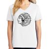 1-DAY RUSH NO MINIMUM Ladies V-Neck Short Sleeve T-Shirt Thumbnail