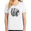 1-DAY RUSH NO MINIMUM Ladies V-Neck Short Sleeve T-Shirt Thumbnail