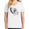 1-DAY RUSH NO MINIMUM Ladies V-Neck Short Sleeve T-Shirt Thumbnail