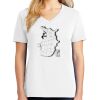 1-DAY RUSH NO MINIMUM Ladies V-Neck Short Sleeve T-Shirt Thumbnail