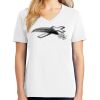 1-DAY RUSH NO MINIMUM Ladies V-Neck Short Sleeve T-Shirt Thumbnail