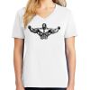 1-DAY RUSH NO MINIMUM Ladies V-Neck Short Sleeve T-Shirt Thumbnail