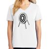 1-DAY RUSH NO MINIMUM Ladies V-Neck Short Sleeve T-Shirt Thumbnail