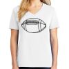 1-DAY RUSH NO MINIMUM Ladies V-Neck Short Sleeve T-Shirt Thumbnail