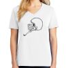 1-DAY RUSH NO MINIMUM Ladies V-Neck Short Sleeve T-Shirt Thumbnail