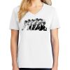 1-DAY RUSH NO MINIMUM Ladies V-Neck Short Sleeve T-Shirt Thumbnail