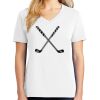 1-DAY RUSH NO MINIMUM Ladies V-Neck Short Sleeve T-Shirt Thumbnail