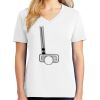 1-DAY RUSH NO MINIMUM Ladies V-Neck Short Sleeve T-Shirt Thumbnail