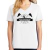 1-DAY RUSH NO MINIMUM Ladies V-Neck Short Sleeve T-Shirt Thumbnail