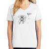 1-DAY RUSH NO MINIMUM Ladies V-Neck Short Sleeve T-Shirt Thumbnail
