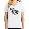 1-DAY RUSH NO MINIMUM Ladies V-Neck Short Sleeve T-Shirt Thumbnail