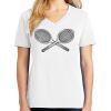 1-DAY RUSH NO MINIMUM Ladies V-Neck Short Sleeve T-Shirt Thumbnail