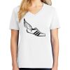 1-DAY RUSH NO MINIMUM Ladies V-Neck Short Sleeve T-Shirt Thumbnail