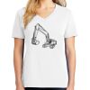 1-DAY RUSH NO MINIMUM Ladies V-Neck Short Sleeve T-Shirt Thumbnail