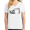 1-DAY RUSH NO MINIMUM Ladies V-Neck Short Sleeve T-Shirt Thumbnail