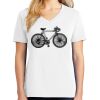 1-DAY RUSH NO MINIMUM Ladies V-Neck Short Sleeve T-Shirt Thumbnail