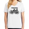 1-DAY RUSH NO MINIMUM Ladies V-Neck Short Sleeve T-Shirt Thumbnail