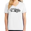 1-DAY RUSH NO MINIMUM Ladies V-Neck Short Sleeve T-Shirt Thumbnail