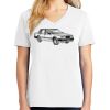 1-DAY RUSH NO MINIMUM Ladies V-Neck Short Sleeve T-Shirt Thumbnail