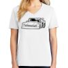 1-DAY RUSH NO MINIMUM Ladies V-Neck Short Sleeve T-Shirt Thumbnail