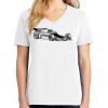 1-DAY RUSH NO MINIMUM Ladies V-Neck Short Sleeve T-Shirt Thumbnail