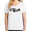 1-DAY RUSH NO MINIMUM Ladies V-Neck Short Sleeve T-Shirt Thumbnail