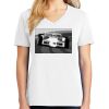 1-DAY RUSH NO MINIMUM Ladies V-Neck Short Sleeve T-Shirt Thumbnail