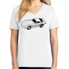 1-DAY RUSH NO MINIMUM Ladies V-Neck Short Sleeve T-Shirt Thumbnail