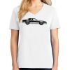 1-DAY RUSH NO MINIMUM Ladies V-Neck Short Sleeve T-Shirt Thumbnail