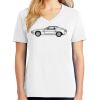 1-DAY RUSH NO MINIMUM Ladies V-Neck Short Sleeve T-Shirt Thumbnail